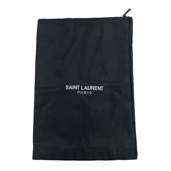 Saint Laurent Paris Satin Dust Bag OS Black - Picture 1 of 5